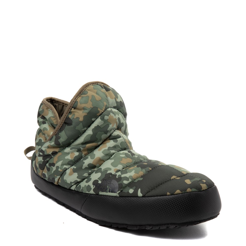 camo north face slippers