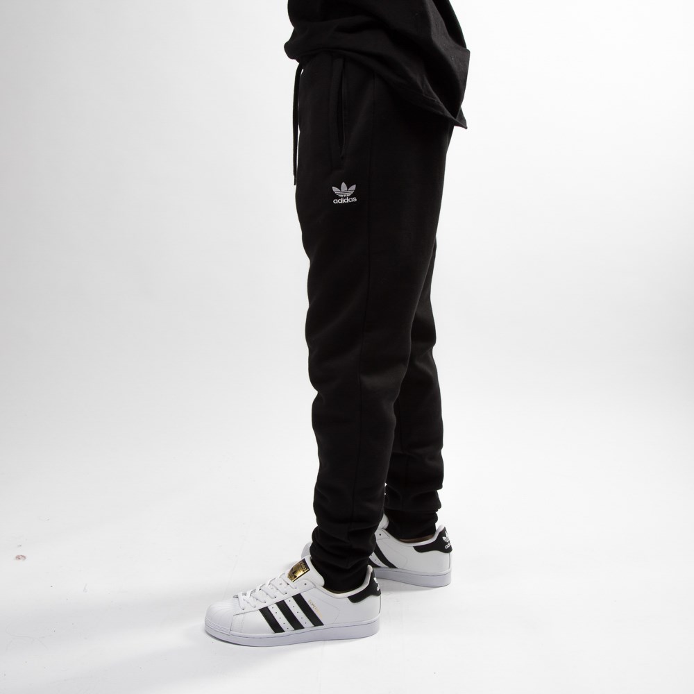 black adidas sweats