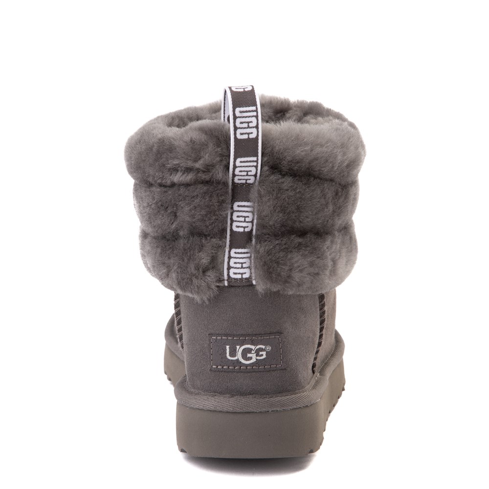 uggs with fluffy top