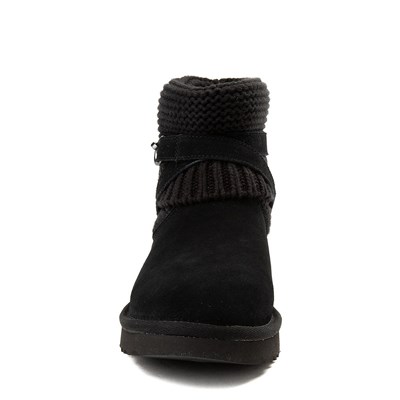 ugg purl strap boot charcoal