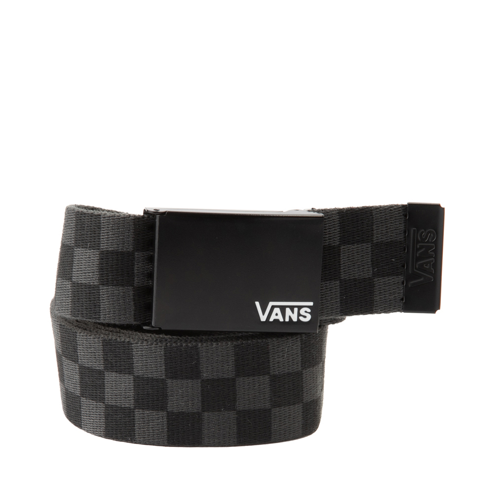 Vans Checkerboard Web Belt - Black / Gray