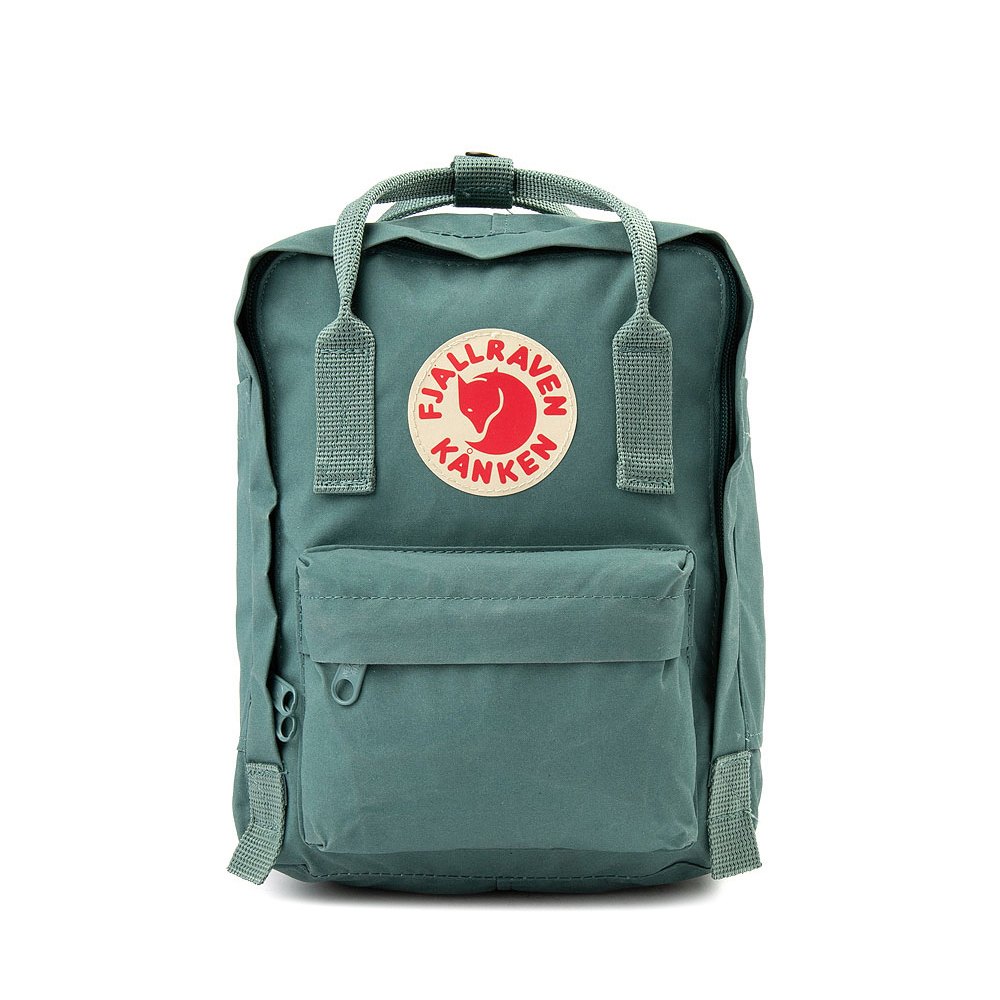 Fjallraven Kanken Mini Backpack - Frost Green اسم سهام