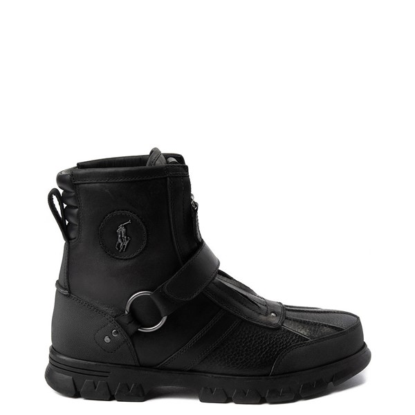 polo boots for men black