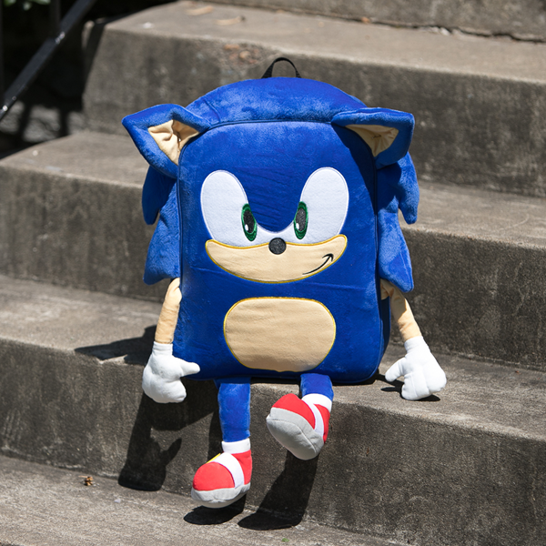 alternate view Sonic The Hedgehog™ 3D Backpack - BlueALT1BB