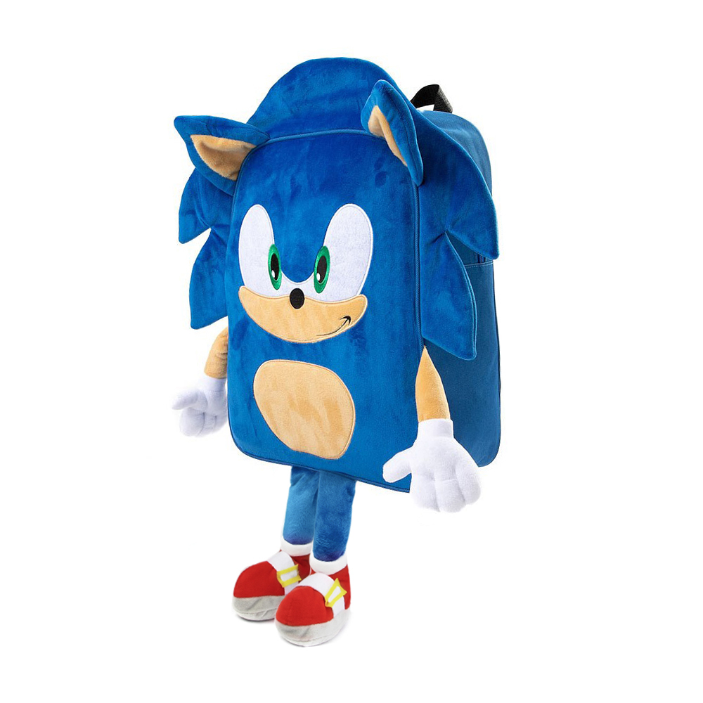 sonic backpack with arms and legs