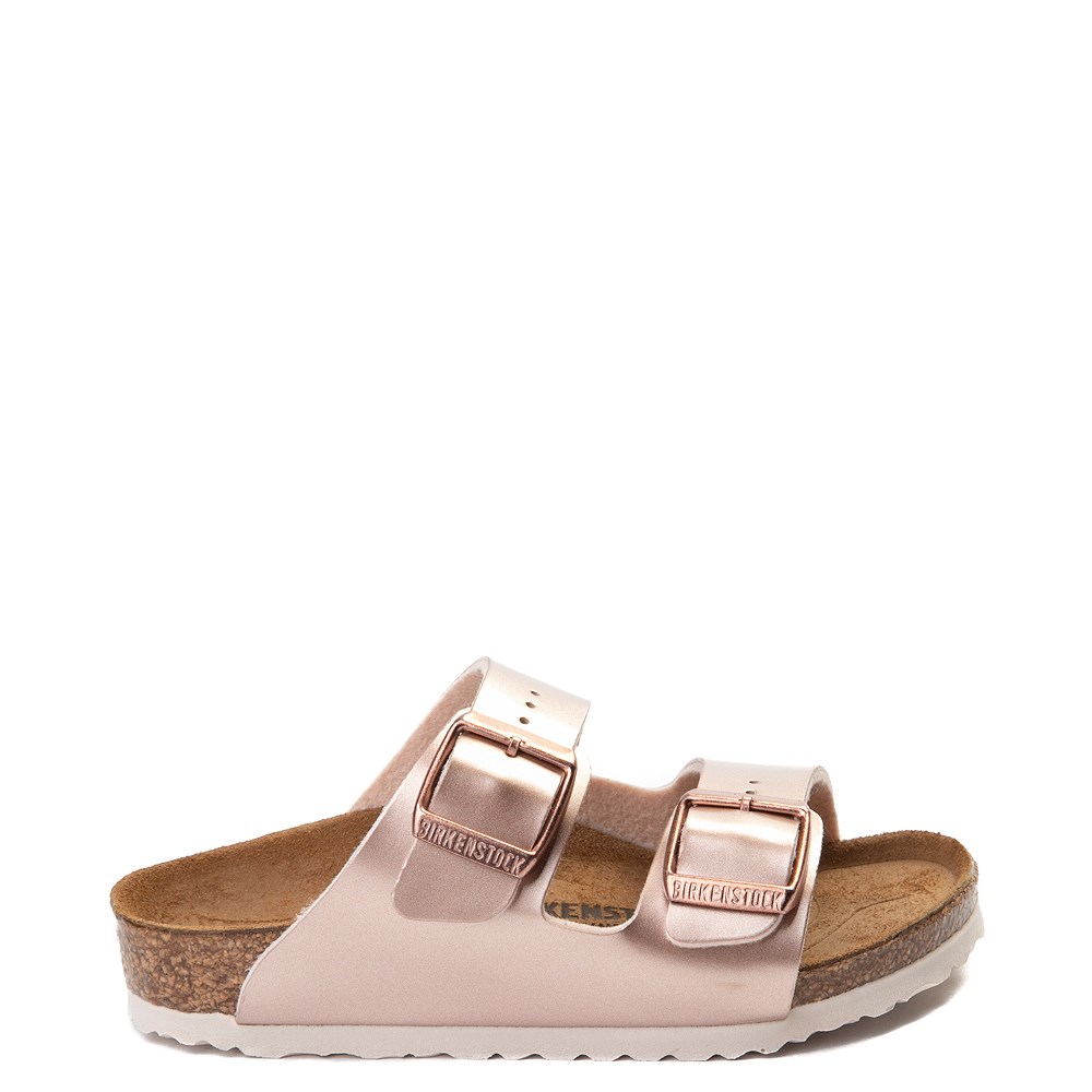 girls rose gold birkenstock