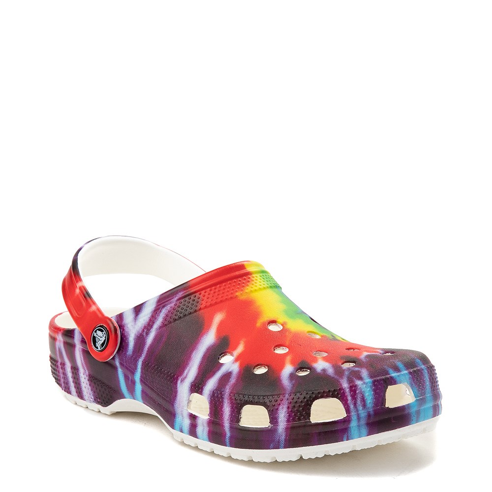 cheap rainbow crocs