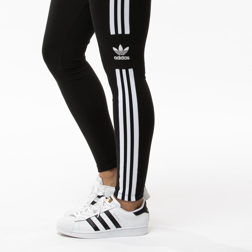 black and white adidas leggings