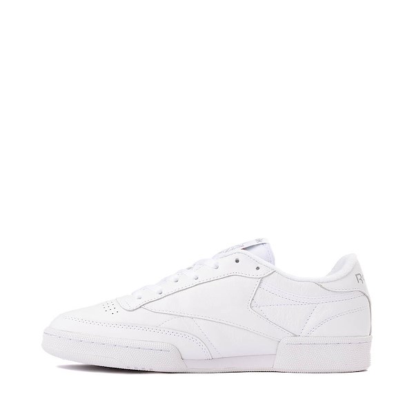 alternate view Mens Reebok Club C 85 Athletic Shoe - White / Light GrayALT1