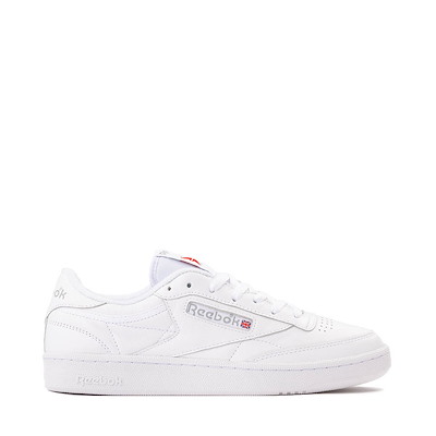 Main view of Mens Reebok Club C 85 Athletic Shoe - White / Light Gray