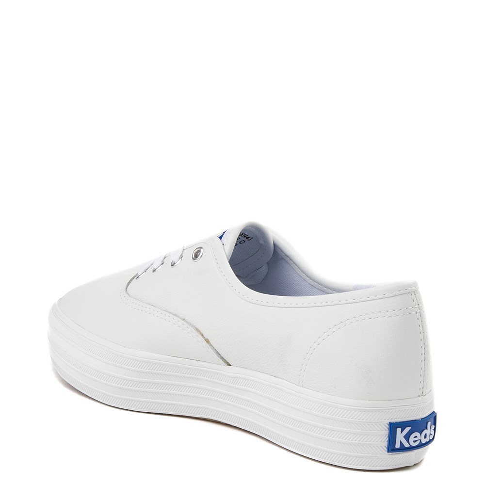 keds triple decker leather