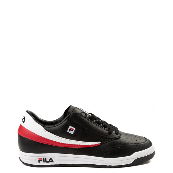 UPC 789482479107 product image for Mens Fila Original Tennis Athletic Shoe - Black / White / Red | upcitemdb.com