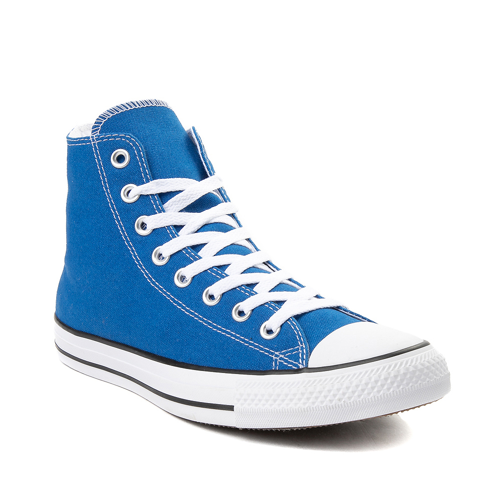 blue converse womens