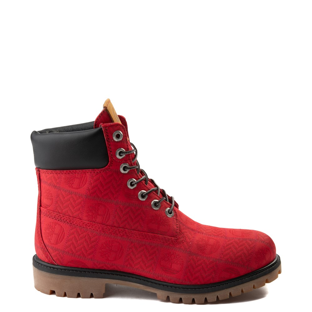 red timberland boots journeys