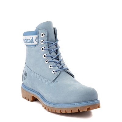 light blue timbs