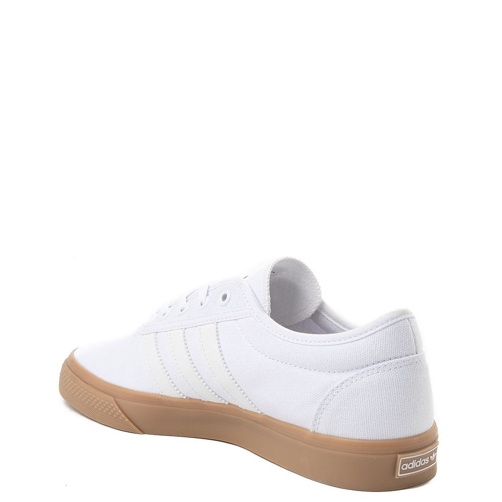 white and tan shoes