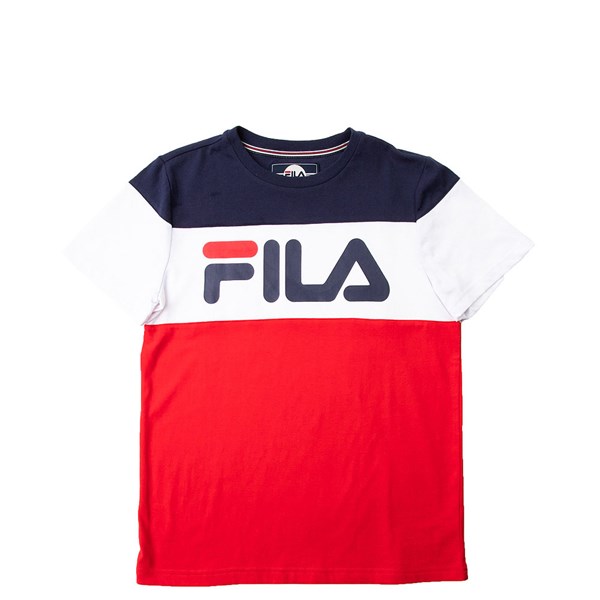 Fila Colorblock Logo Tee - Little Kid | Journeys