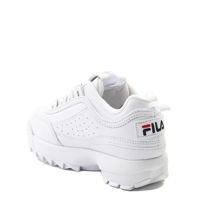 fila white shoes for kids