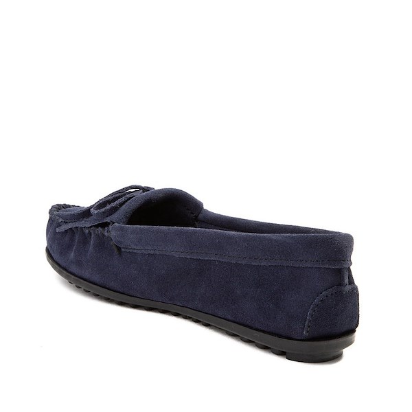 alternate view Womens Minnetonka Kilty Casual Shoe - NavyALT1