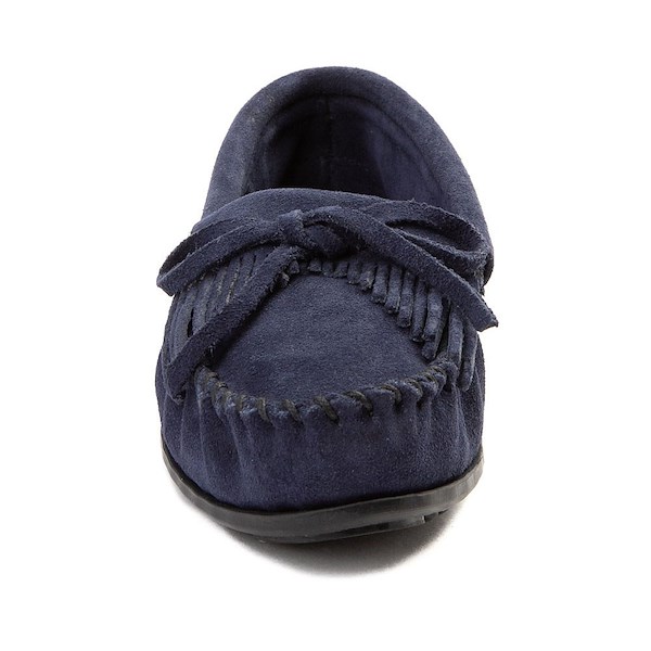 alternate view Womens Minnetonka Kilty Casual Shoe - NavyALT4