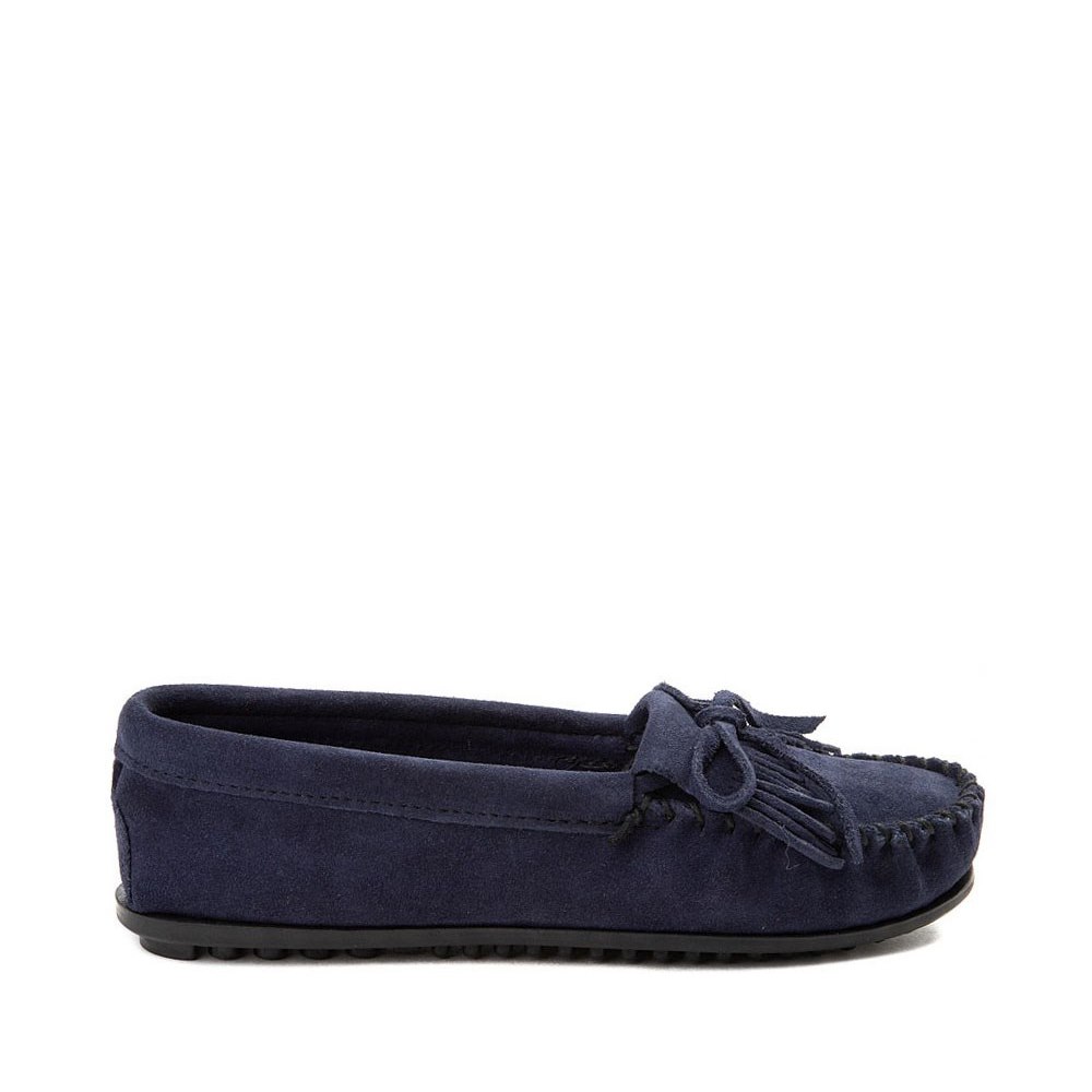 Womens Minnetonka Kilty Casual Shoe - Navy