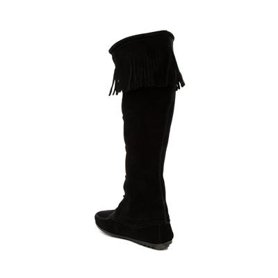 Minnetonka clearance boots black