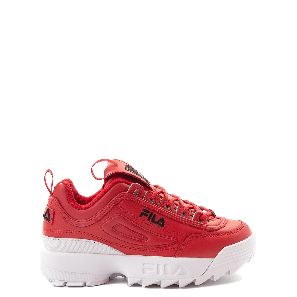 fila red boots