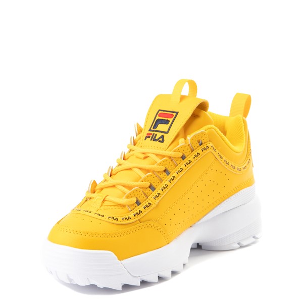 fila yellow colour shoes