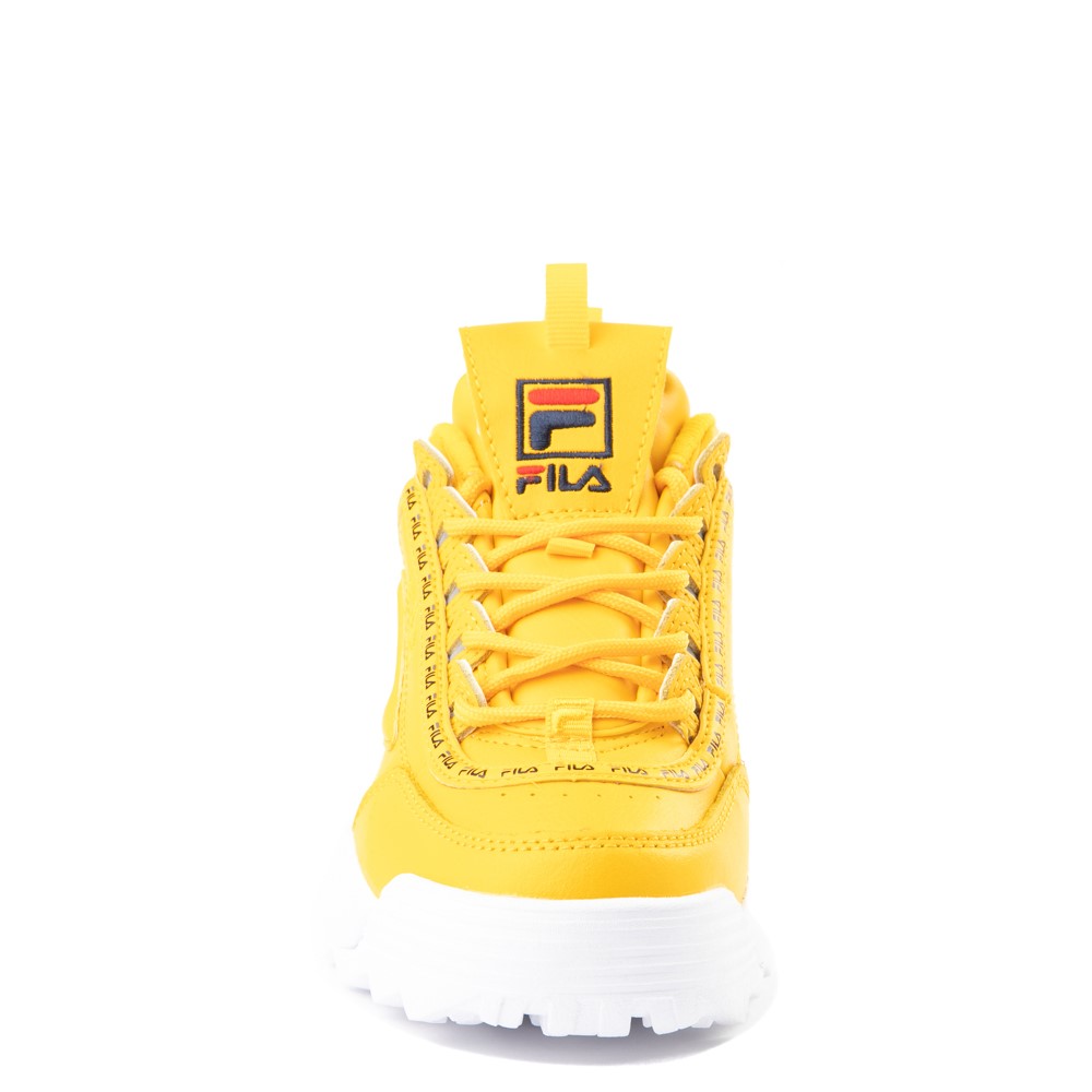 fila sandals kids yellow