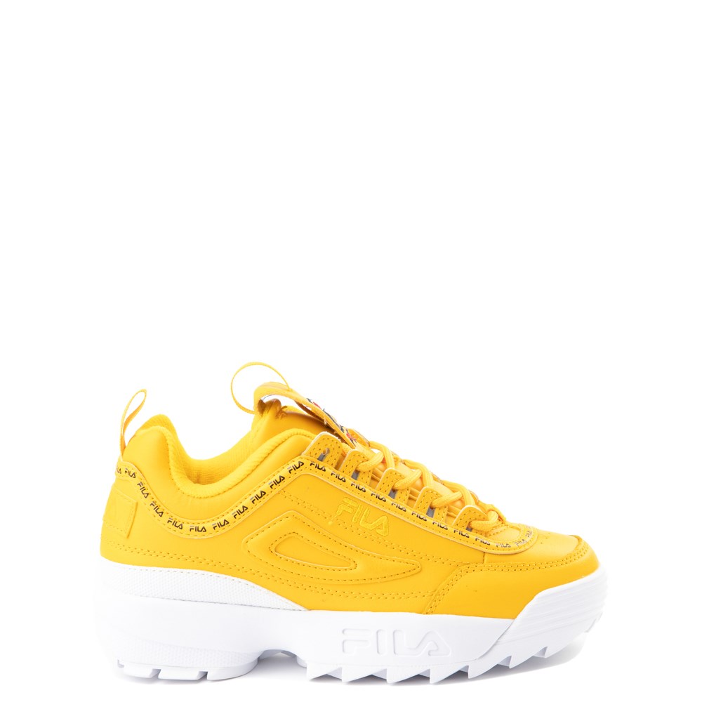 fila shoes in yellow