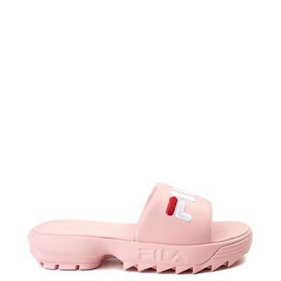 fila sandals pink