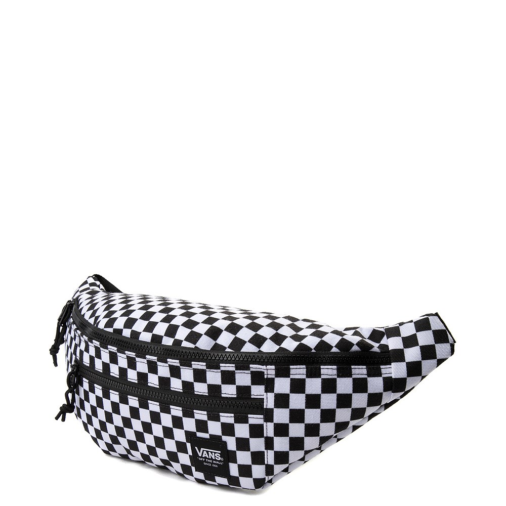 Vans Ranger Checkerboard Waist Pack - Black / White | Journeys