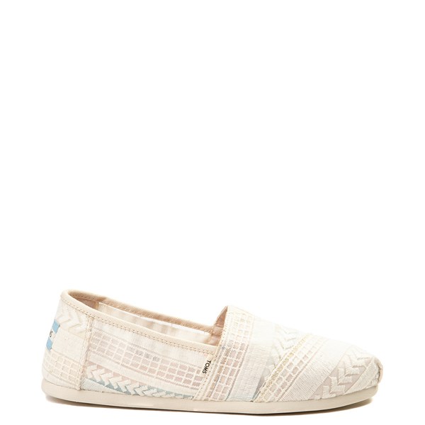 Womens TOMS Classic Glimmer Slip On Casual Shoe Journeys