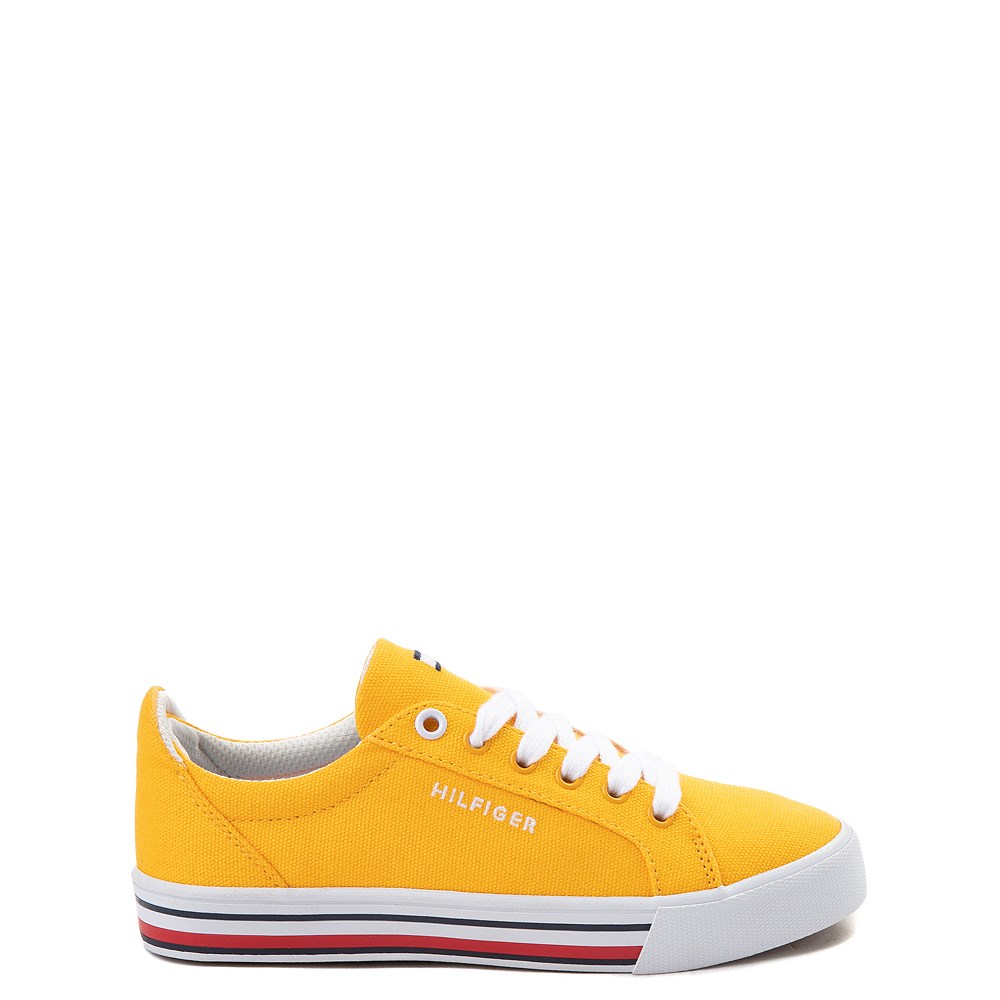 tommy hilfiger yellow shoes with bow 