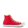 yellow red blue converse