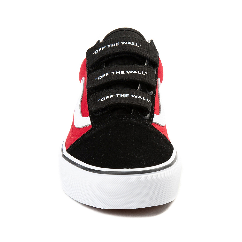 Details about   Vans Old Skool Leather Pop Black Red Skateboarding New Men Shoes VN0A5AO92HH 
