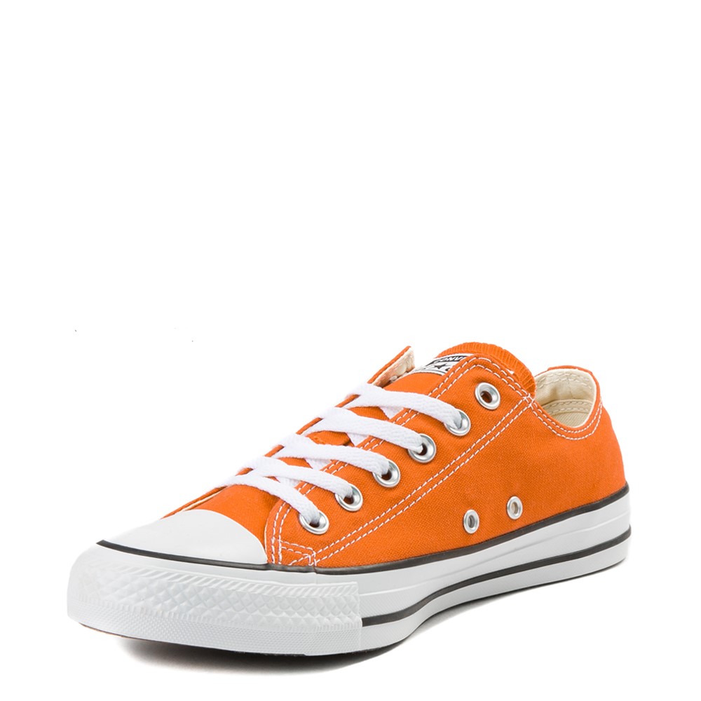 orange slip on converse