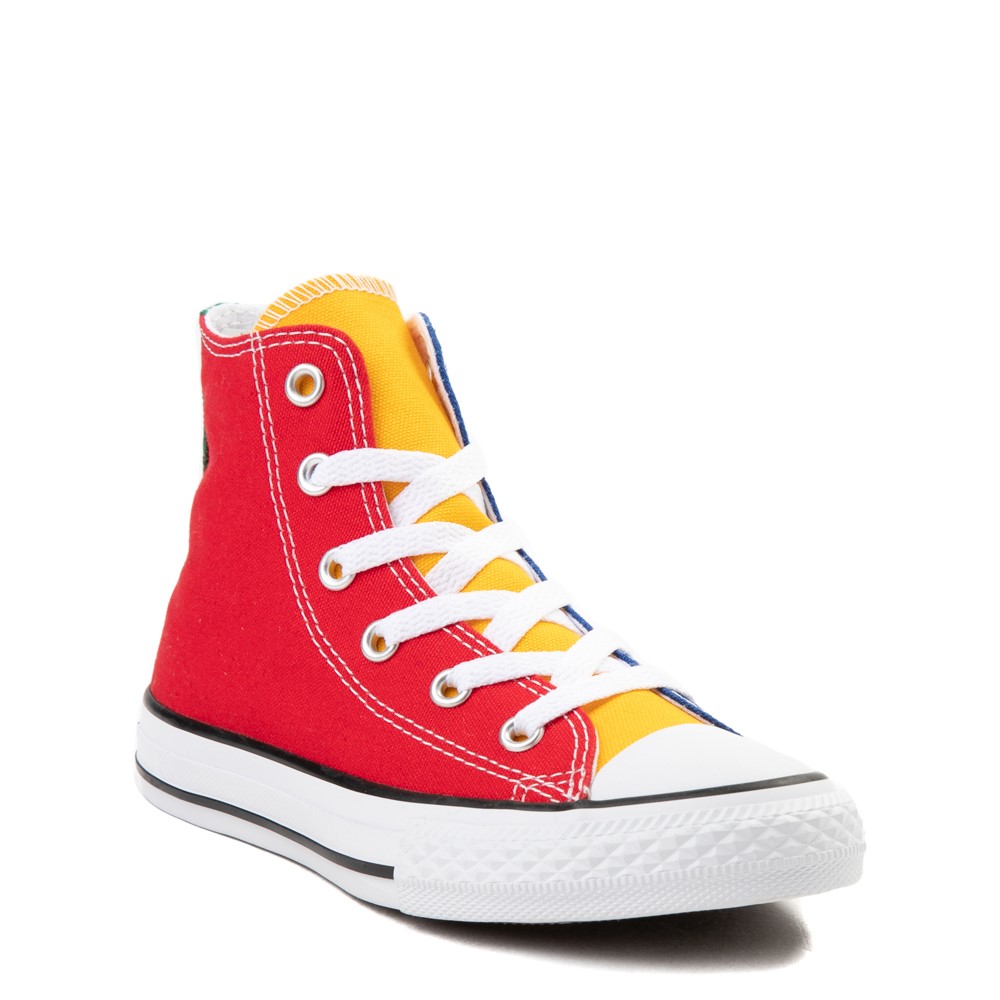 red converse journeys