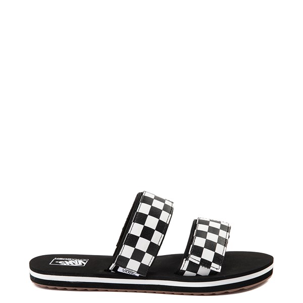 checkerboard sandals
