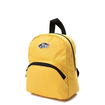 vans mini backpack yellow