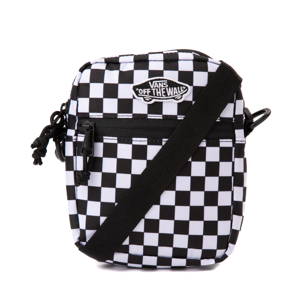 Vans Street Ready Checkerboard Crossbody Bag - Black / White