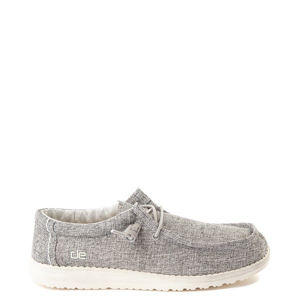 mens hey dude wally canvas casual shoe