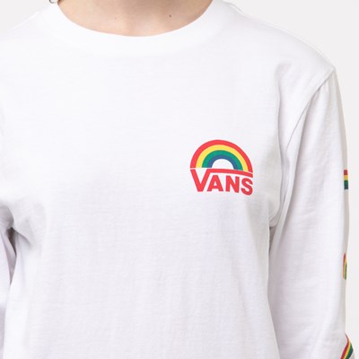 vans rainbow shirt long sleeve