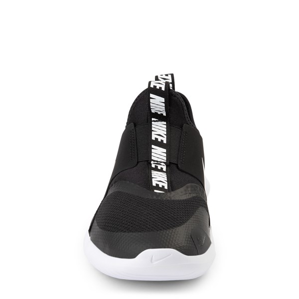 Nike Flex Runner Slip On Athletic Shoe - Little Kid - Black / White ...