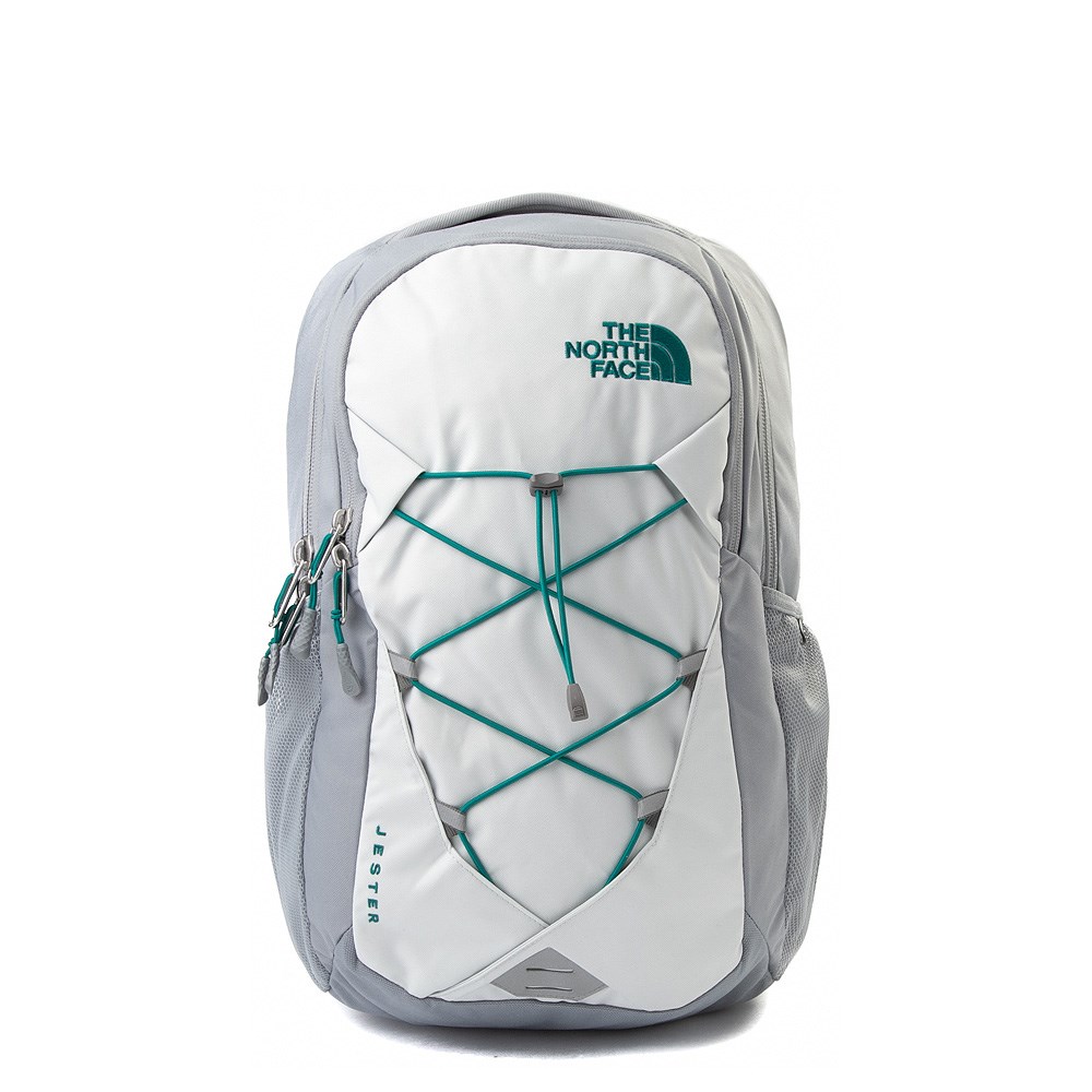 the north face white backpack