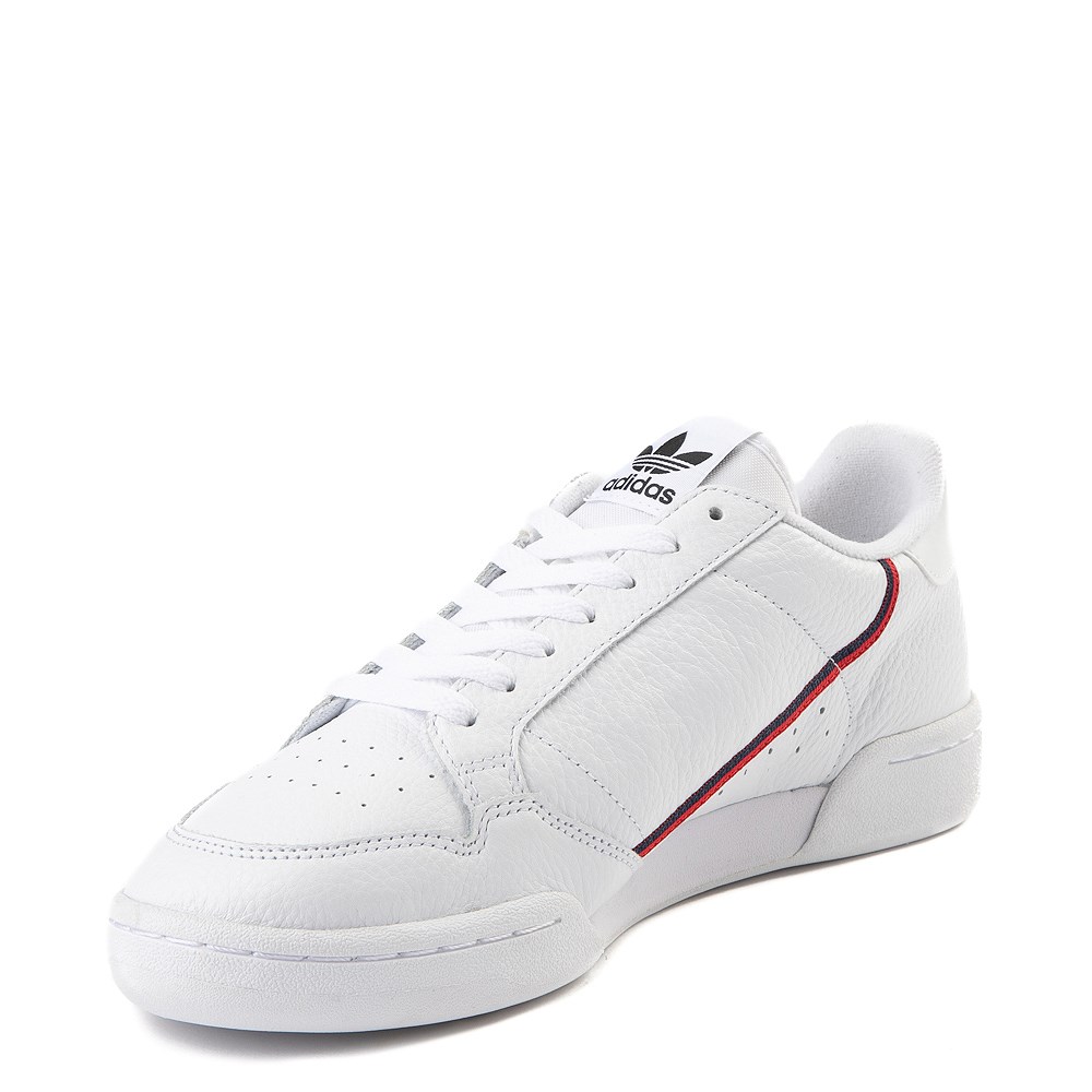 white adidas casual shoes