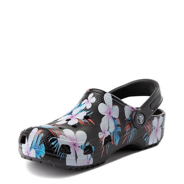 women's floral crocs