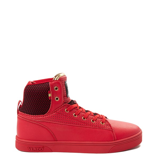Mens Vlado Atlas Athletic Shoe Red Monochrome Journeys