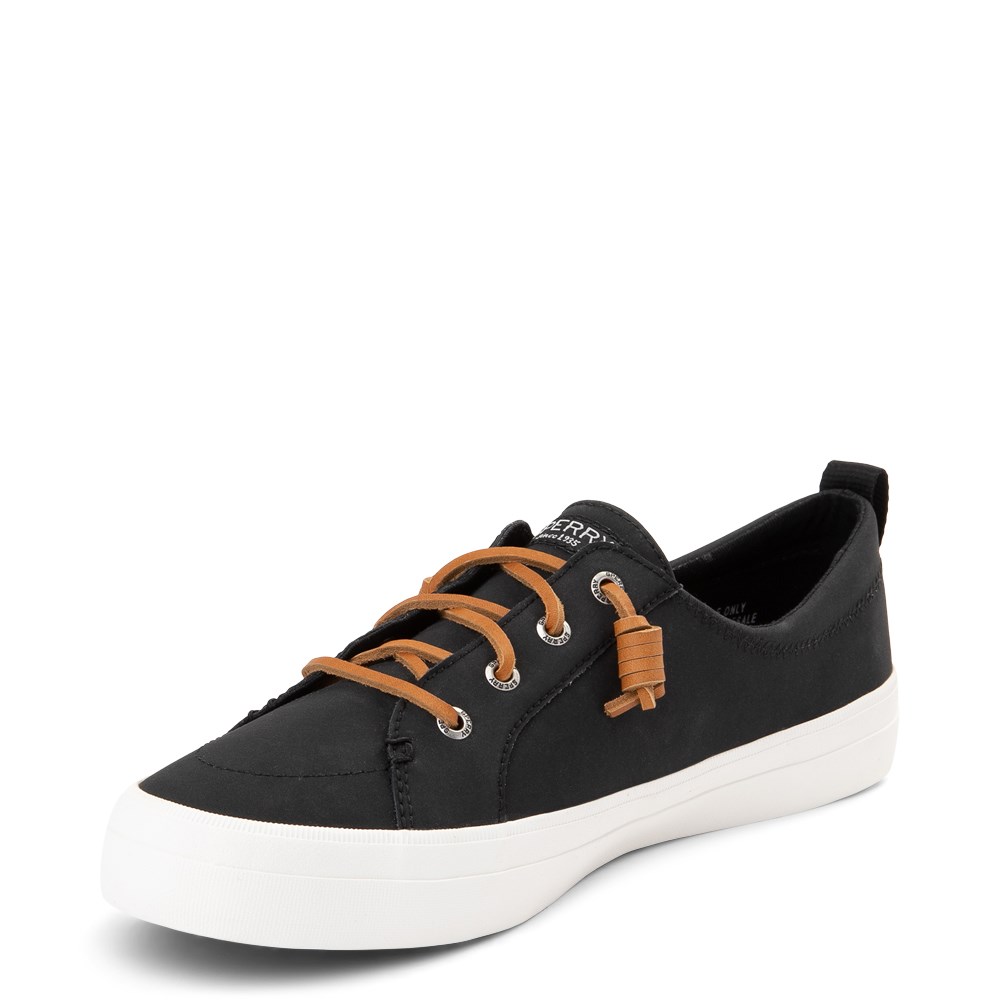 black womens sperrys