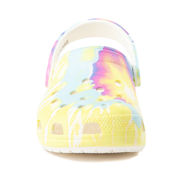 pastel tie dye crocs womens size 9